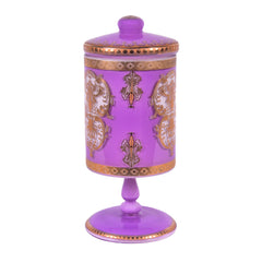 BOWL CANDY CRYSTAL BRASS 2015 A3326-C05 BASIC Default Title - MamasJan Decoration