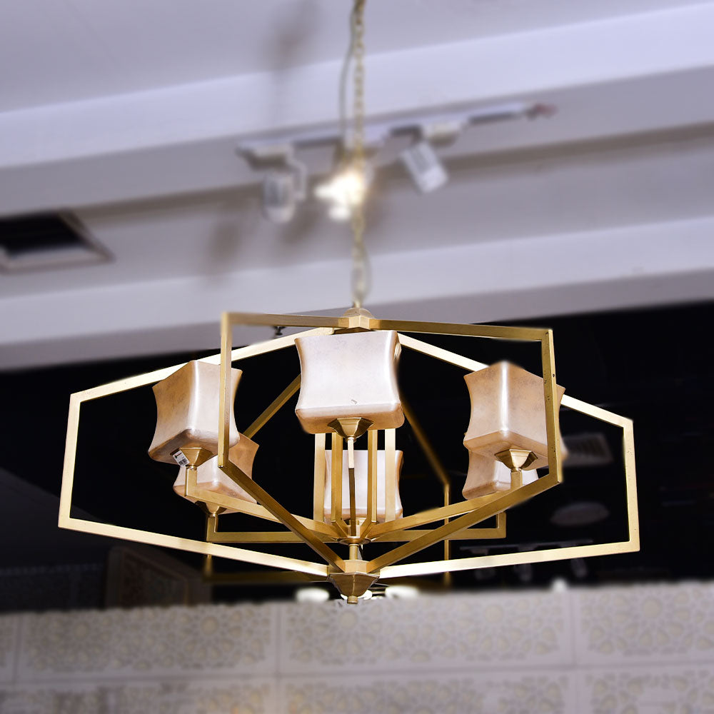 CHANDELIER BRILLAR B542101SF 0B BASIC Default Title - MamasJan Furniture
