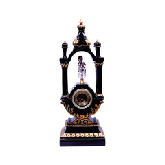 TABLE CLOCK PORCELAIN JDA543-408 BASIC Default Title - MamasJan Décor