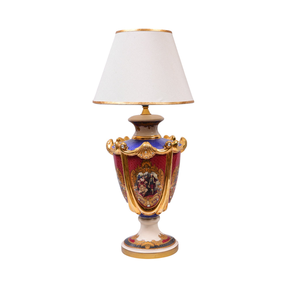 TABLE LAMP PORCELAIN KR4002-3 BASIC Default Title - MamasJan Décor