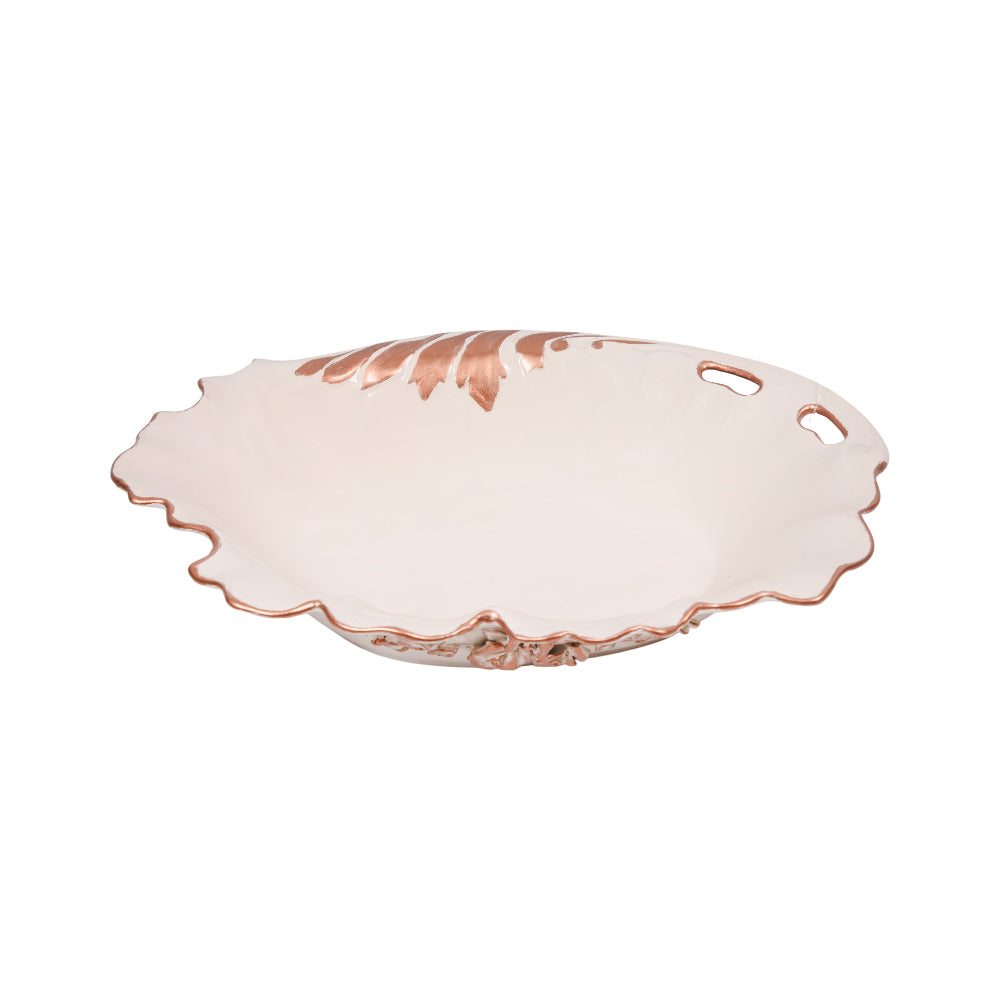DISH PORCELAIN HCH859-RW-3 BASIC Default Title - MamasJan Decoration