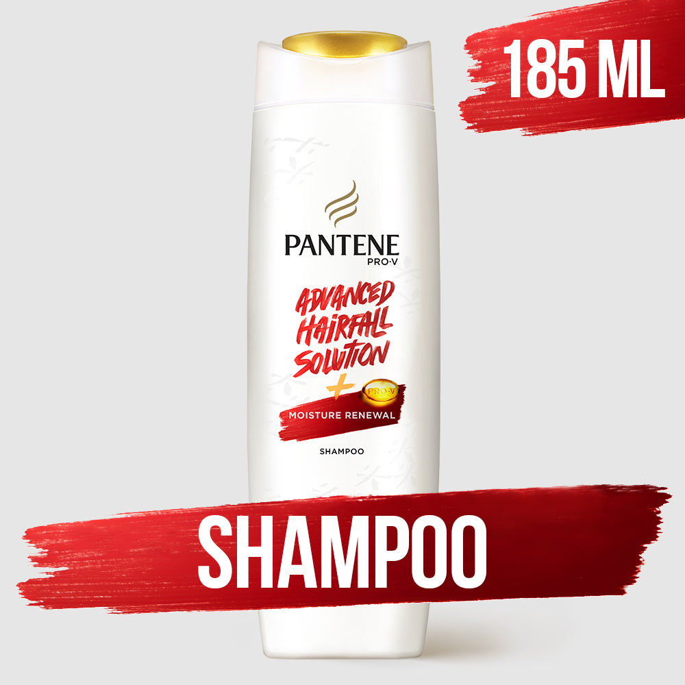 Pantene PRO-V Advanced Hairfall Solution + Moisture Renewal Shampoo 185ml