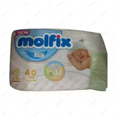 Molfix Baby Diapers Twin Pack Mini size 2 40Pcs
