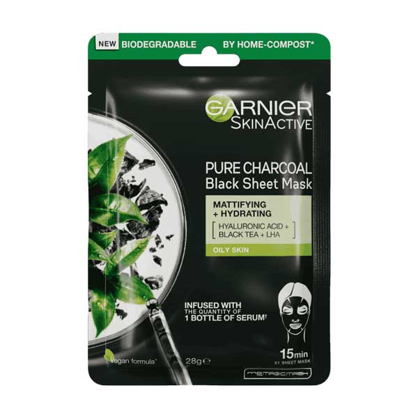Hydra Bomb Pure Charcoal Tissue Mask