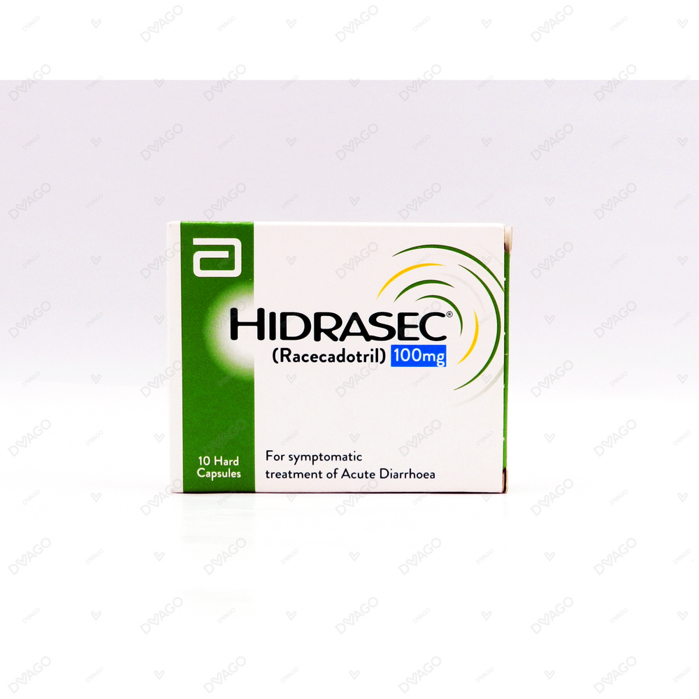 Hidrasec Capsules 100mg (1 Box = 1 Strip) (1 Strip = 10 Capsules)