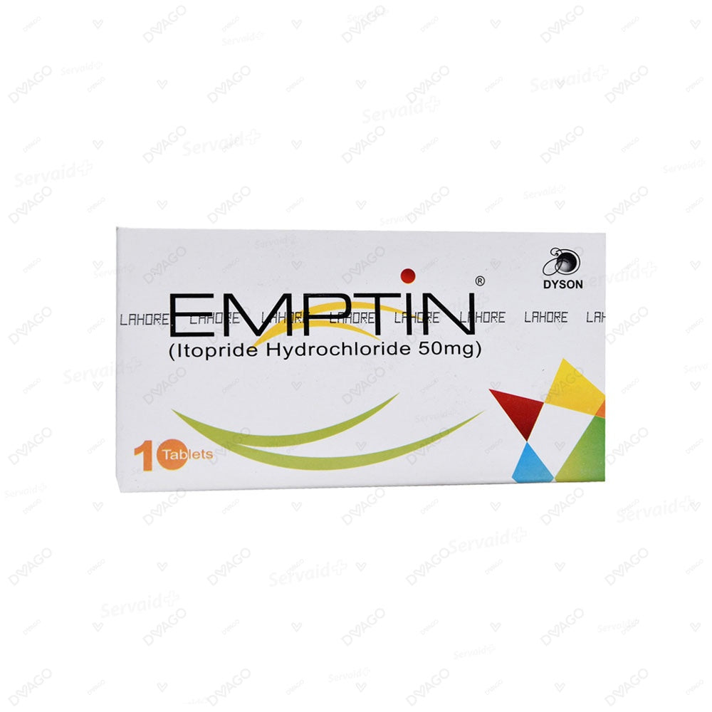 Emptin Tablets 50mg (1 Box = 1 Strip)(1 Strip = 10 Tablets)