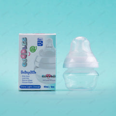 Cuddles Anti-Colic Ultra Light Design Wide Neck Feeding Bottle 0m+ 60ml
