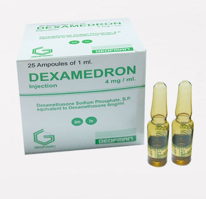 Dexamedron Injection 4mg/ml (1 Box = 25 Injections)