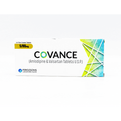 Covance Tablets 5mg/80mg (1 Box = 1 Strip)(1 Strip = 14 Tablets)