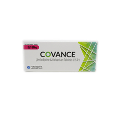 Covance Tablets 5mg/160mg (1 Box = 2 Strips) (1 Strip = 7 Tablets)