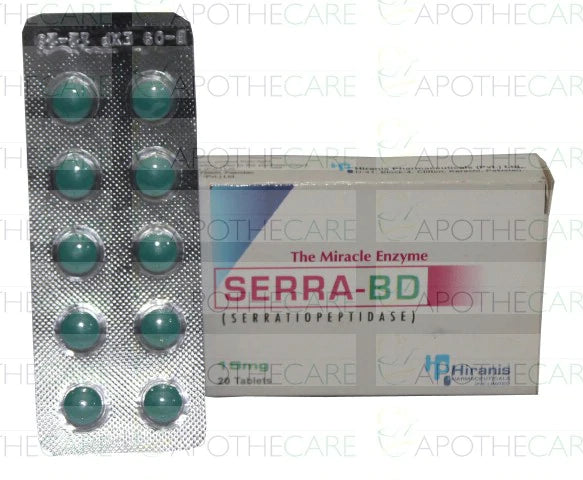 Serra-Bd Tablets 15mg (1 Box = 2 Strips) (1 Strip = 10 Tablets)