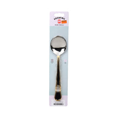 SERVICE CURRY SPOON COCKTAIL OUTLINE GOLD 9 INCH 2PC ART 212 Default Title - MamasJan Crockery
