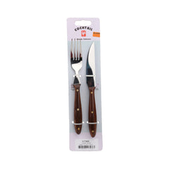 STEAK FORK SET 2 PC PC Default Title - MamasJan Crockery