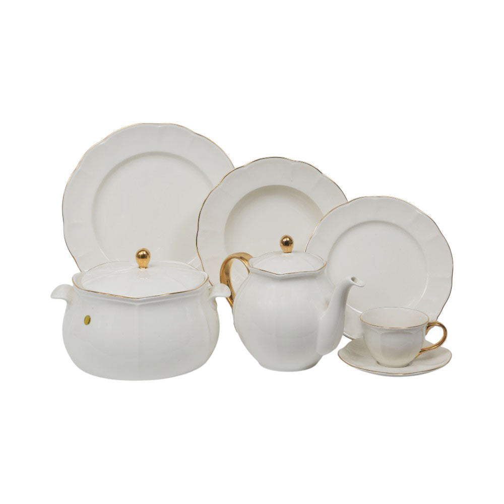 DINNER SET 61PC IMPERIAL NEW RITZ GL A+B Default Title - MamasJan Crockery