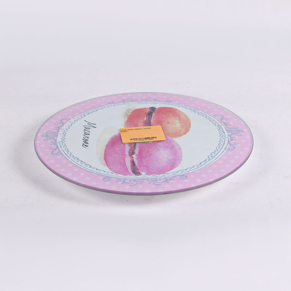 CAKE DISH SMALL 25CM BASIC Default Title - MamasJan Crockery