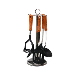 KITCHEN SPOON SET 7PC 34A009 Default Title - MamasJan Crockery