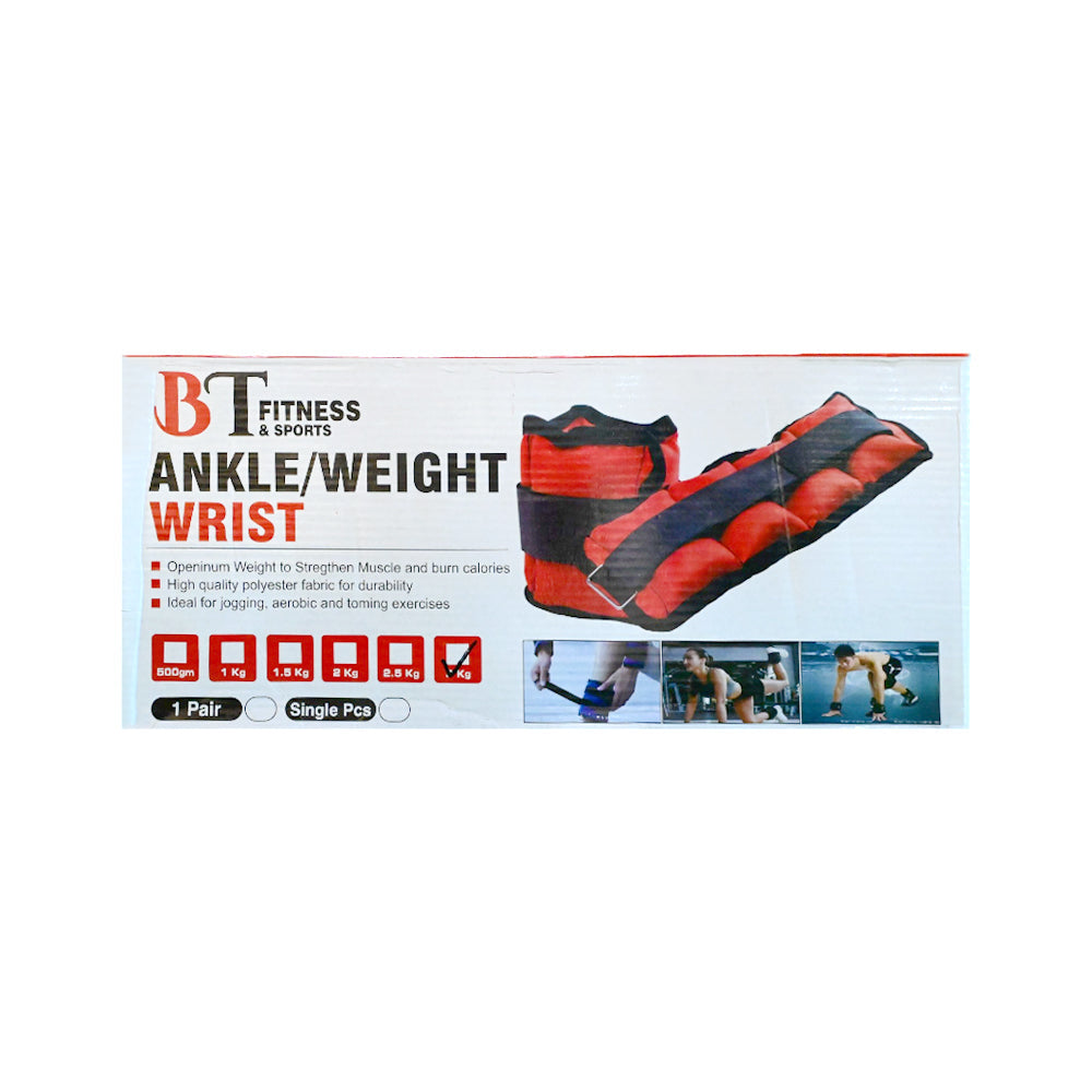 EXERCISE WEIGHT 3 KG PAIR PC Default Title - MamasJan Sports & fitness