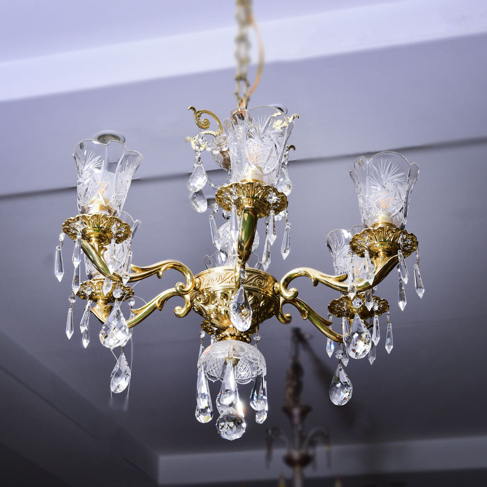 CHANDELIER IR 3690-6 Default Title - MamasJan Furniture