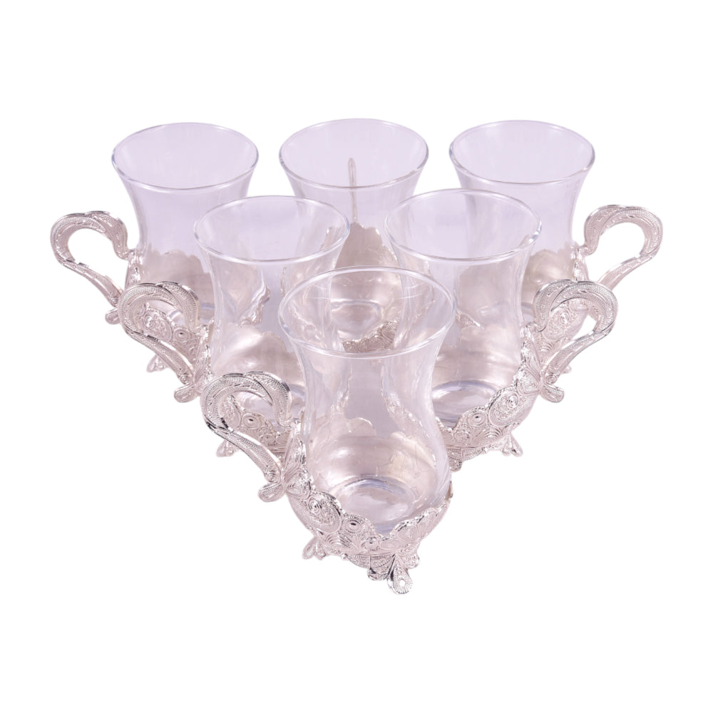 TEA CUP SET ORCHID TA1573 BASIC Default Title - MamasJan Décor