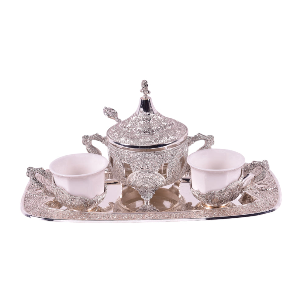 CUP SET 4PCS ORCHID TA1185 BASIC Default Title - MamasJan Decoration