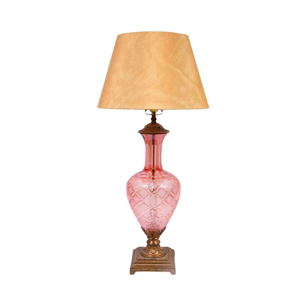 TABLE LAMP BRASS HL019-W C1149-C45 BASIC Default Title - MamasJan Décor