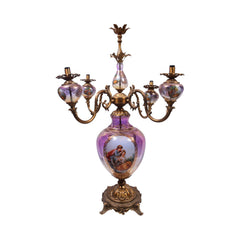 TABLE LAMP BRASS XM03-2-W J208-01-902 BASIC Default Title - MamasJan Décor