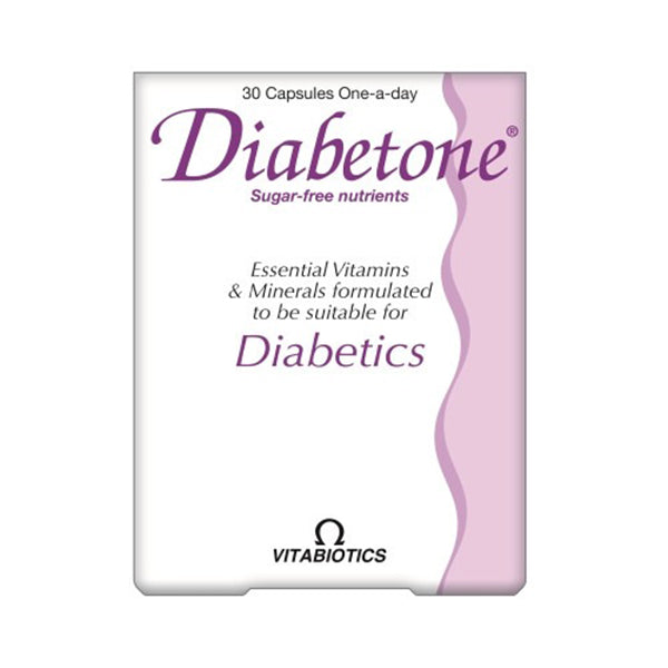 Diabetone Capsules (1 Box = 30 Capsules)