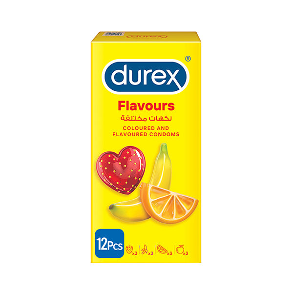 Durex Flavours Condoms (Box = 12Pcs)
