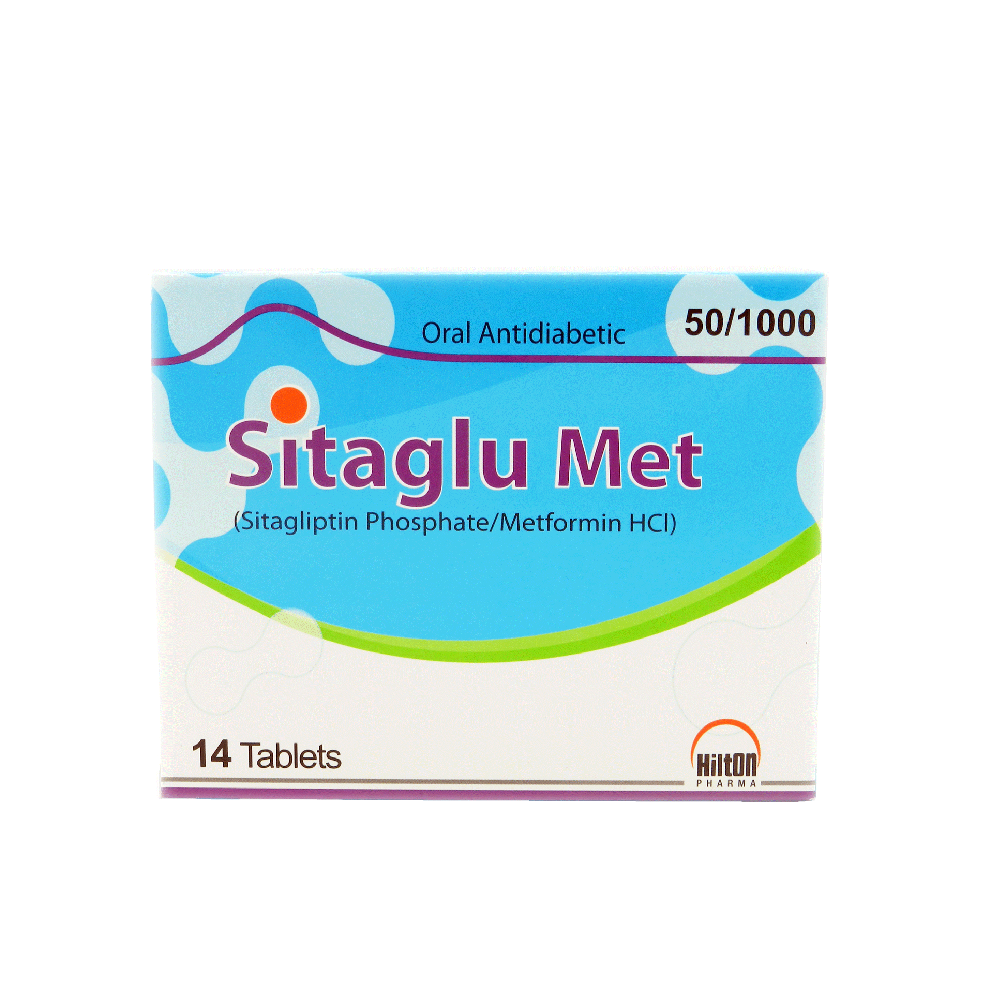 Sitaglu Met Xr Tablets 50mg/1000mg (1 Strip = 7 Tablets)