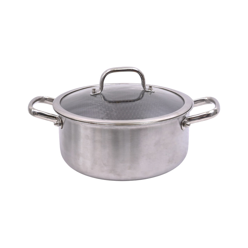DAGCHI OSFE HONEY COMB 24CM 6243 Default Title - MamasJan Crockery