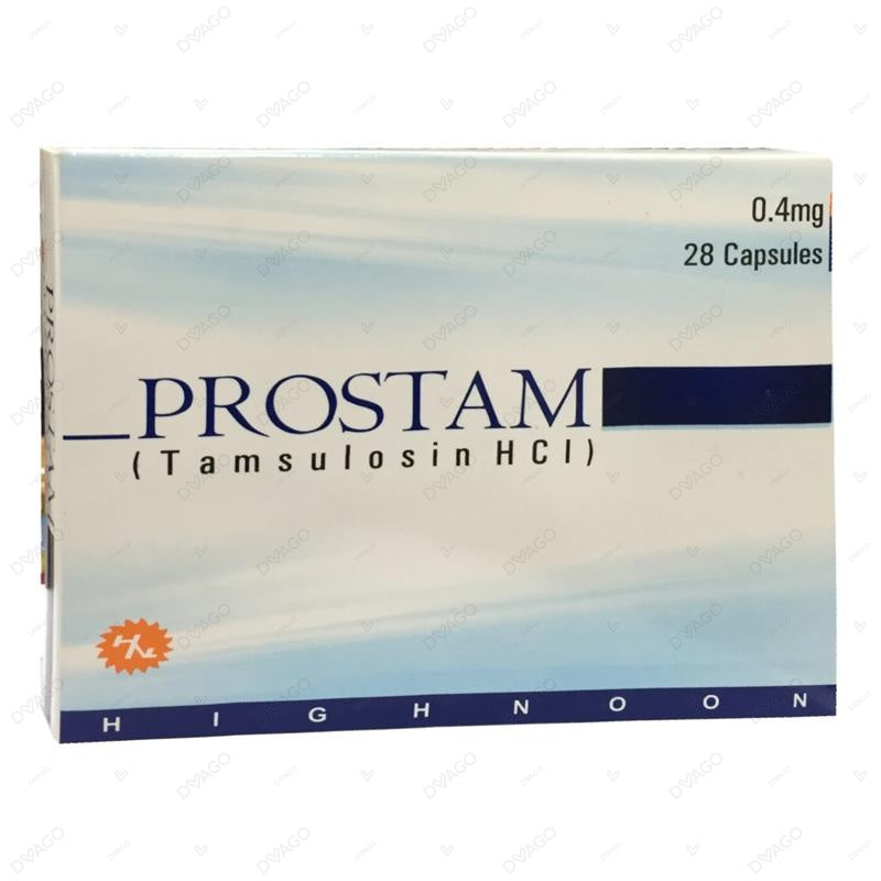 Prostam Capsules 0.4mg (1 Box = 2 Strips) (1 Strip = 14 Capsules)