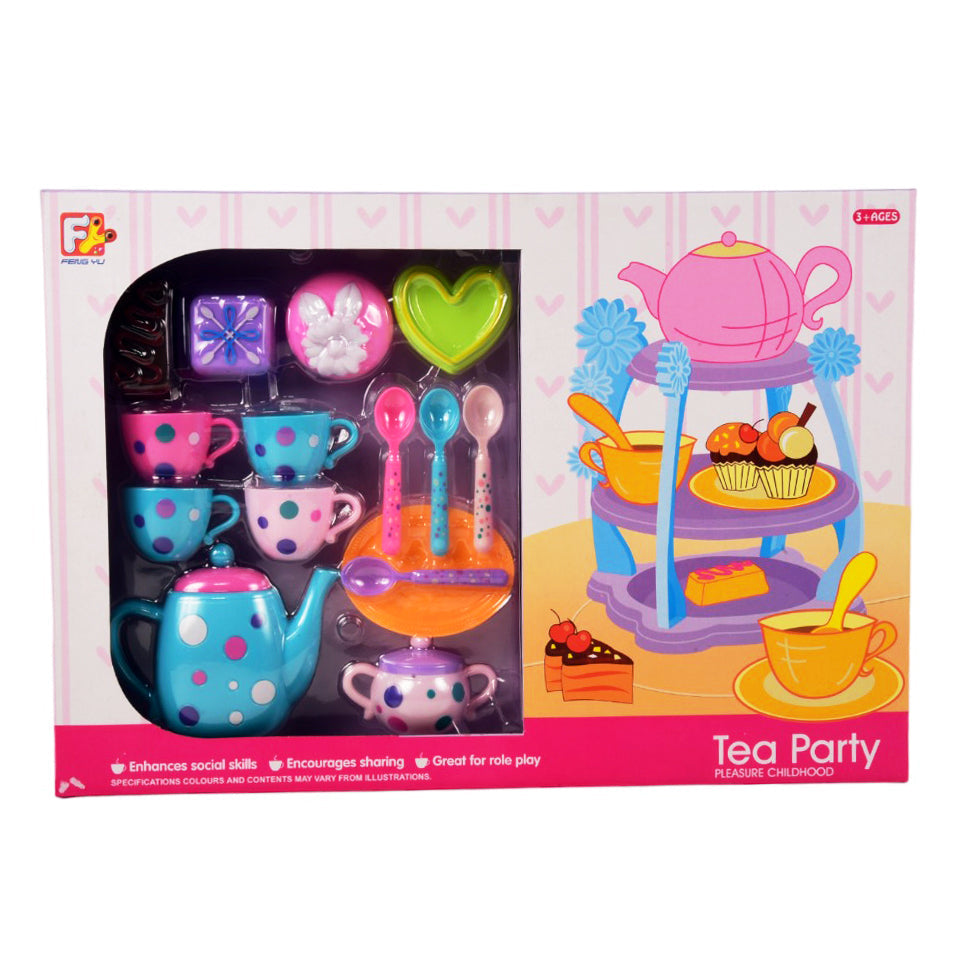 9805 TEA PARTY SET BASIC Default Title - MamasJan Toys