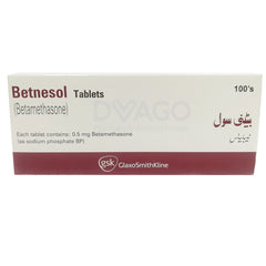 Betnesol Tablets 0.5mg (1 Strip = 10 Tablets)