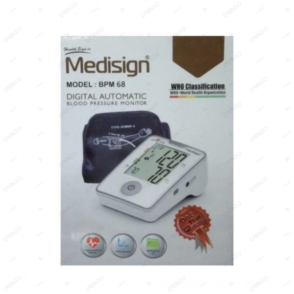 Medisign Digital Blood Pressure Monitor BPM 68