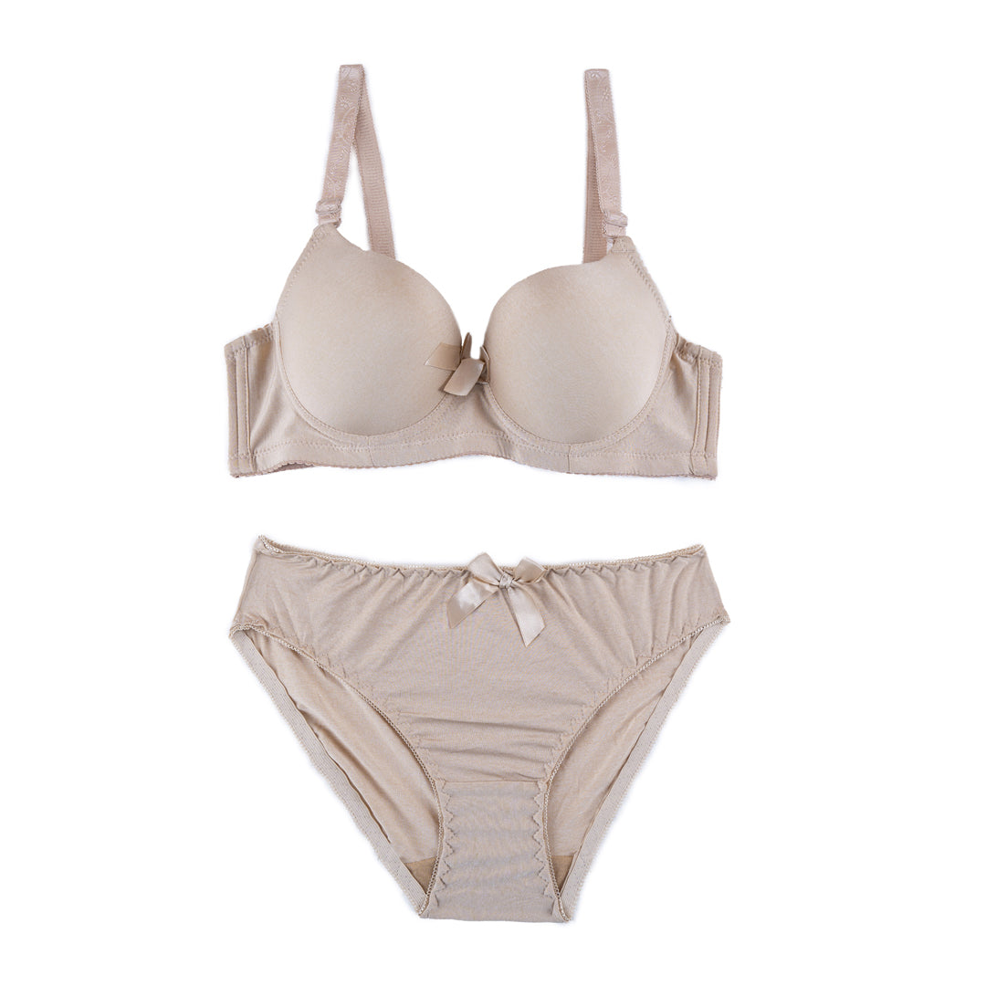 BELLEZA WIRE PADDED BRA SET 1801 RED / 42-B - MamasJan Lingerie