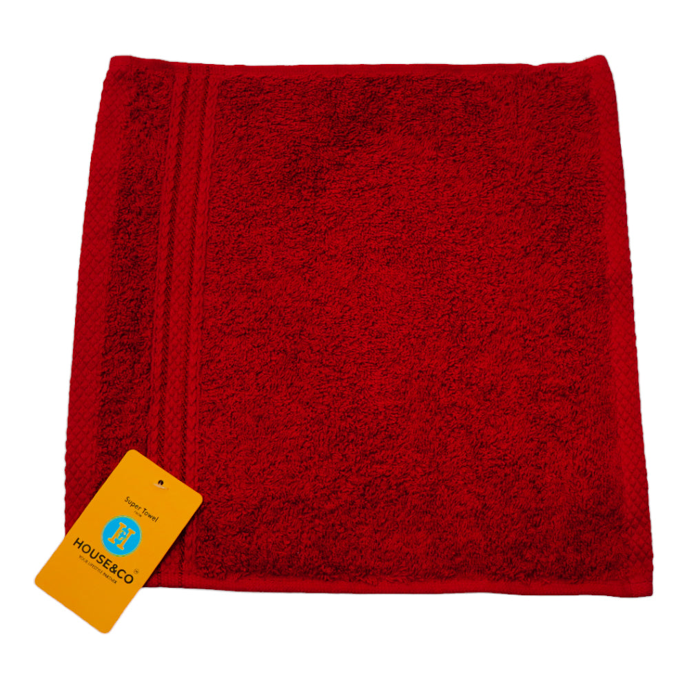 SUPER HAND TOWEL BURGUNDI 30X30 CM Default Title - MamasJan s