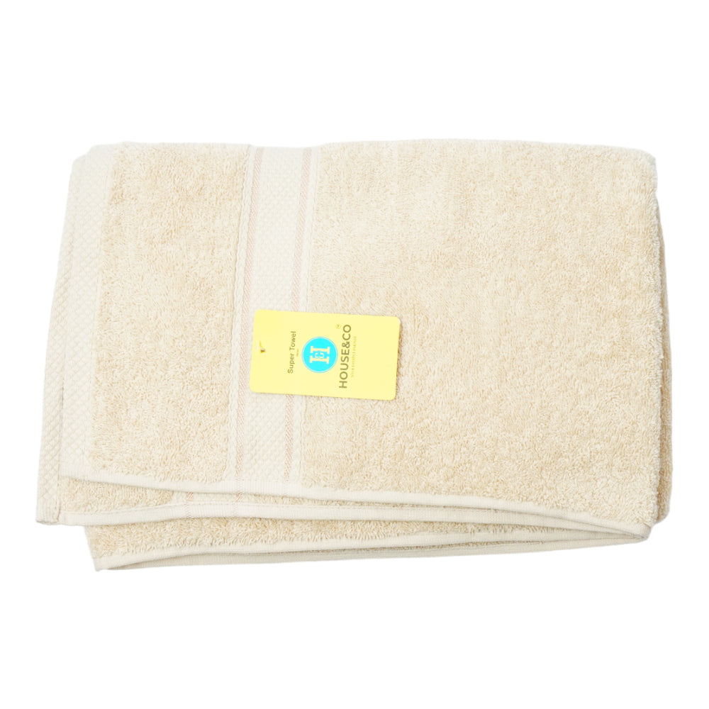 SUPER BATH TOWEL SAND 70X140 CM Default Title - MamasJan s