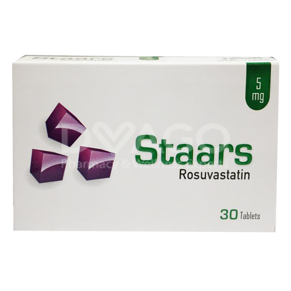 Staars Tablets 5mg (1 Box = 3 Strips) (1 Strip = 10 Tablets)