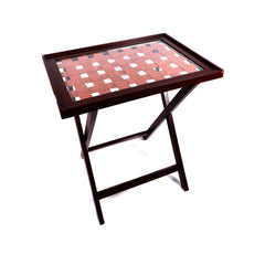 Tea Table Folding Net L-Brown Default Title - MamasJan Household