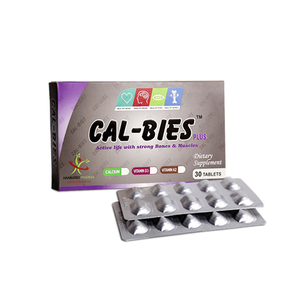 Cal Bies Plus Tablets (1 Box = 3 Strips) (1 Strip = 10 Tablets)