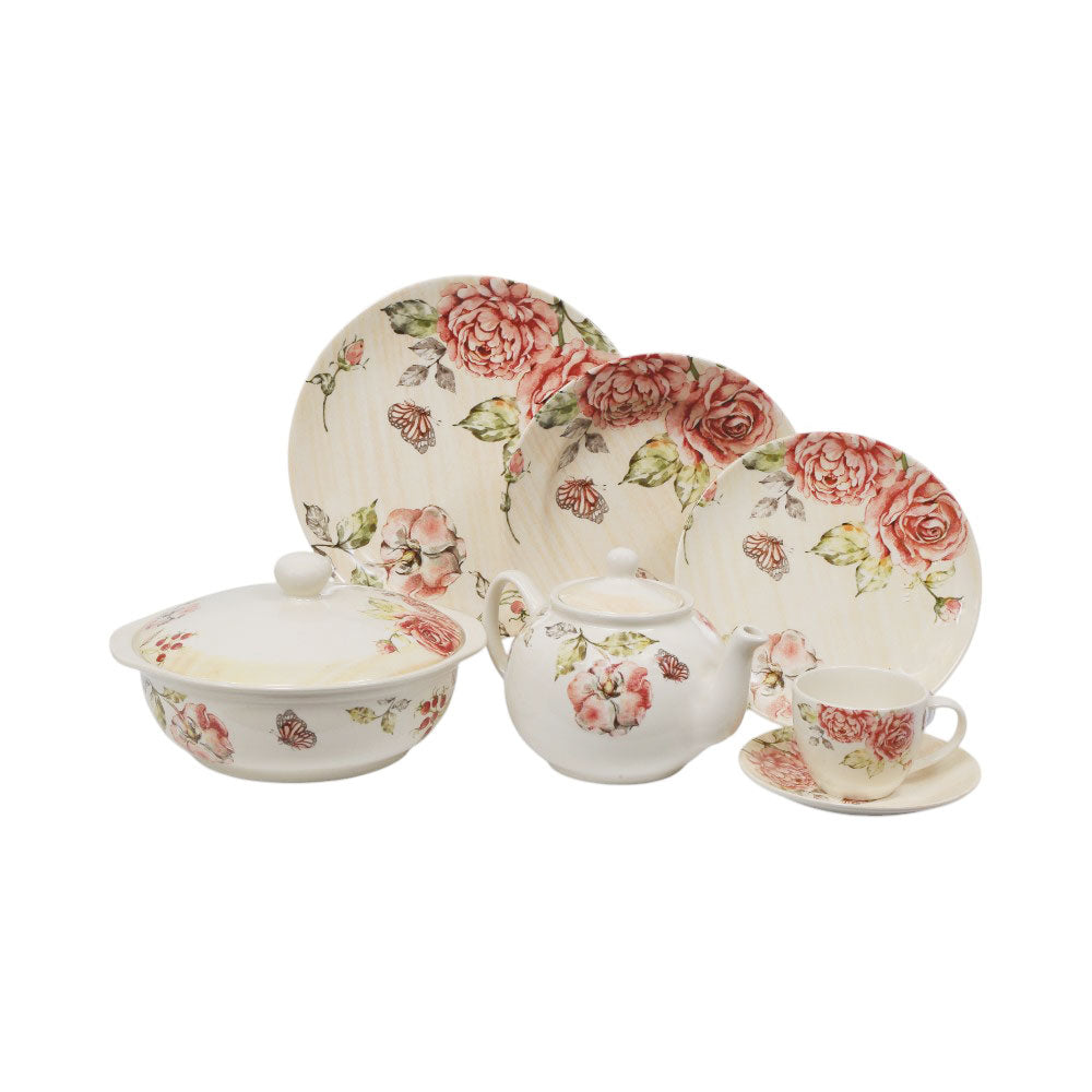 DINNER SET 85PC CLAYTON LAURA 1608FS BASIC Default Title - MamasJan Crockery