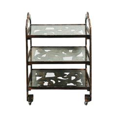 TEA TROLLEY 3 SHELF 212 Default Title - MamasJan Household