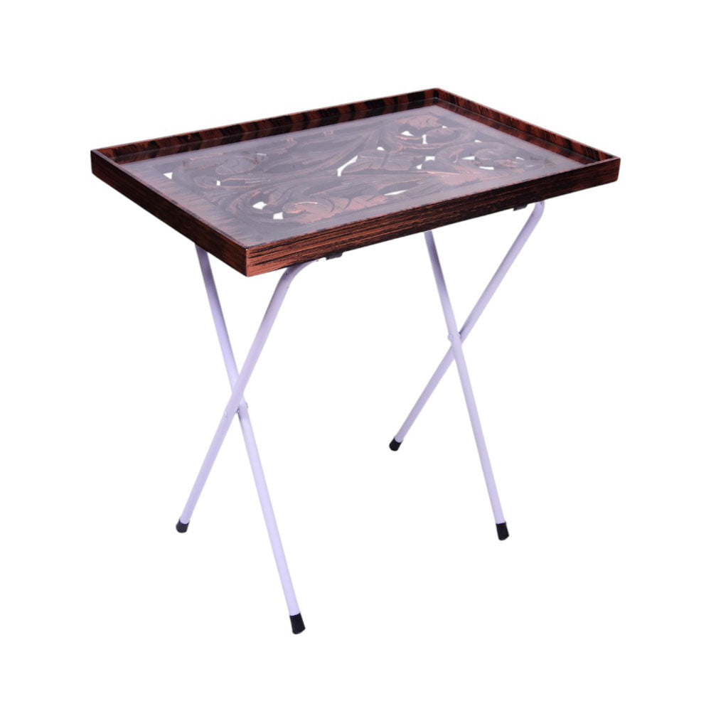 TABLE FOLDING CARVING 624 Default Title - MamasJan Household