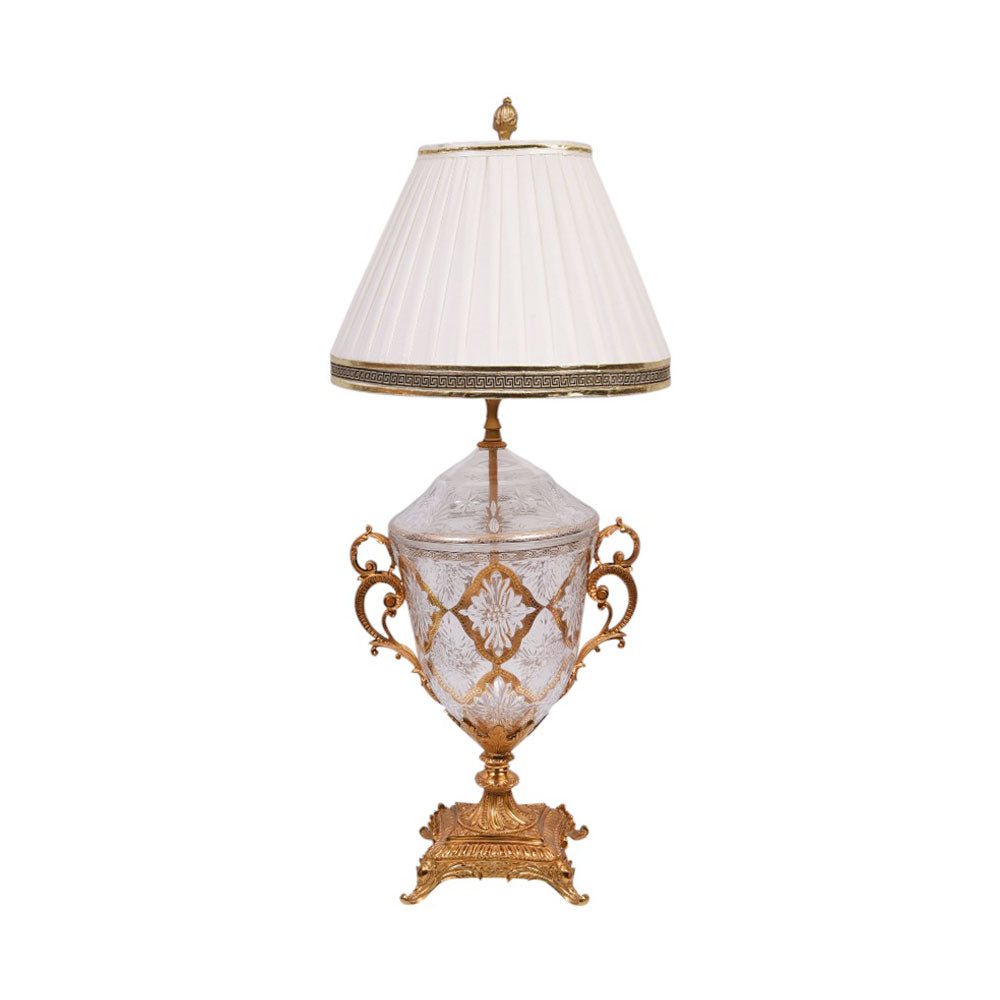 LAMP CRYSTAL BRASS H-L072-W EAC-151B1-20 BASIC Default Title - MamasJan Décor