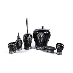 BATH ROOM SET 6PC IR SMS347 Default Title - MamasJan Decoration