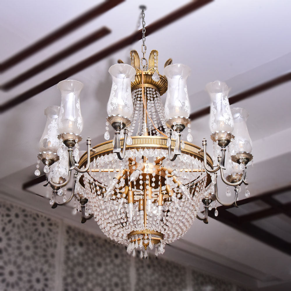 CHANDELIER 65012/L12 PC Default Title - MamasJan Furniture