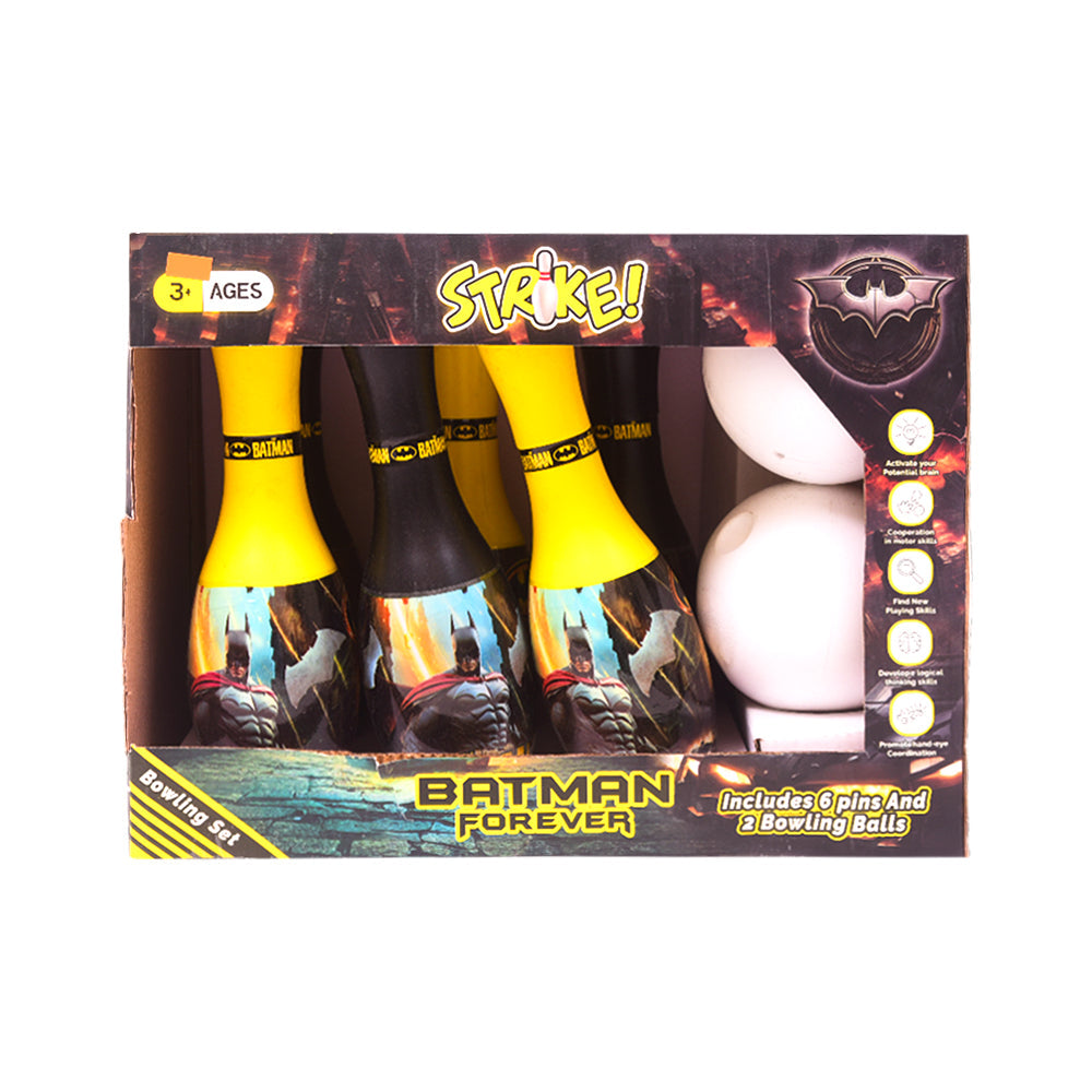 22171 BOWLING GAME BATMAN 8PCS Default Title - MamasJan Toys