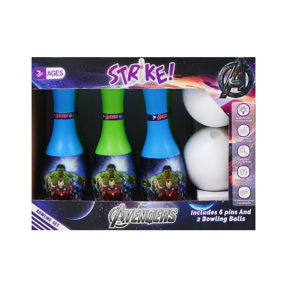 22174 BOWLING GAME AVENGERS 8PCS Default Title - MamasJan Toys