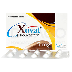 Xovat Tablets 5mg (1 Box = 1 Strip)(1 Strip = 10 Tablets)