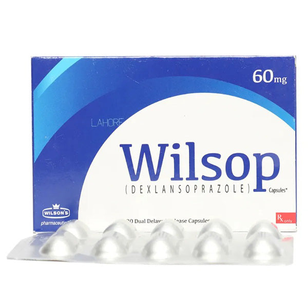 Wilsop Capsules 60mg (1 Box = 3 Strips) (1 Strip = 10 Capsules)